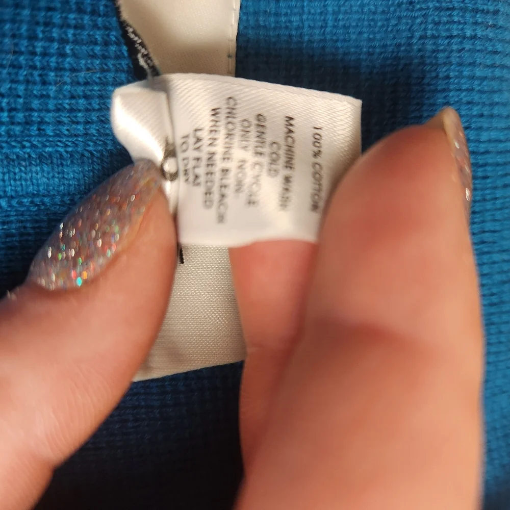 Ann Taylor LOFT Teal Turqoise Blue Short Sleeve Cardigan Jacket Blazer XL EUC